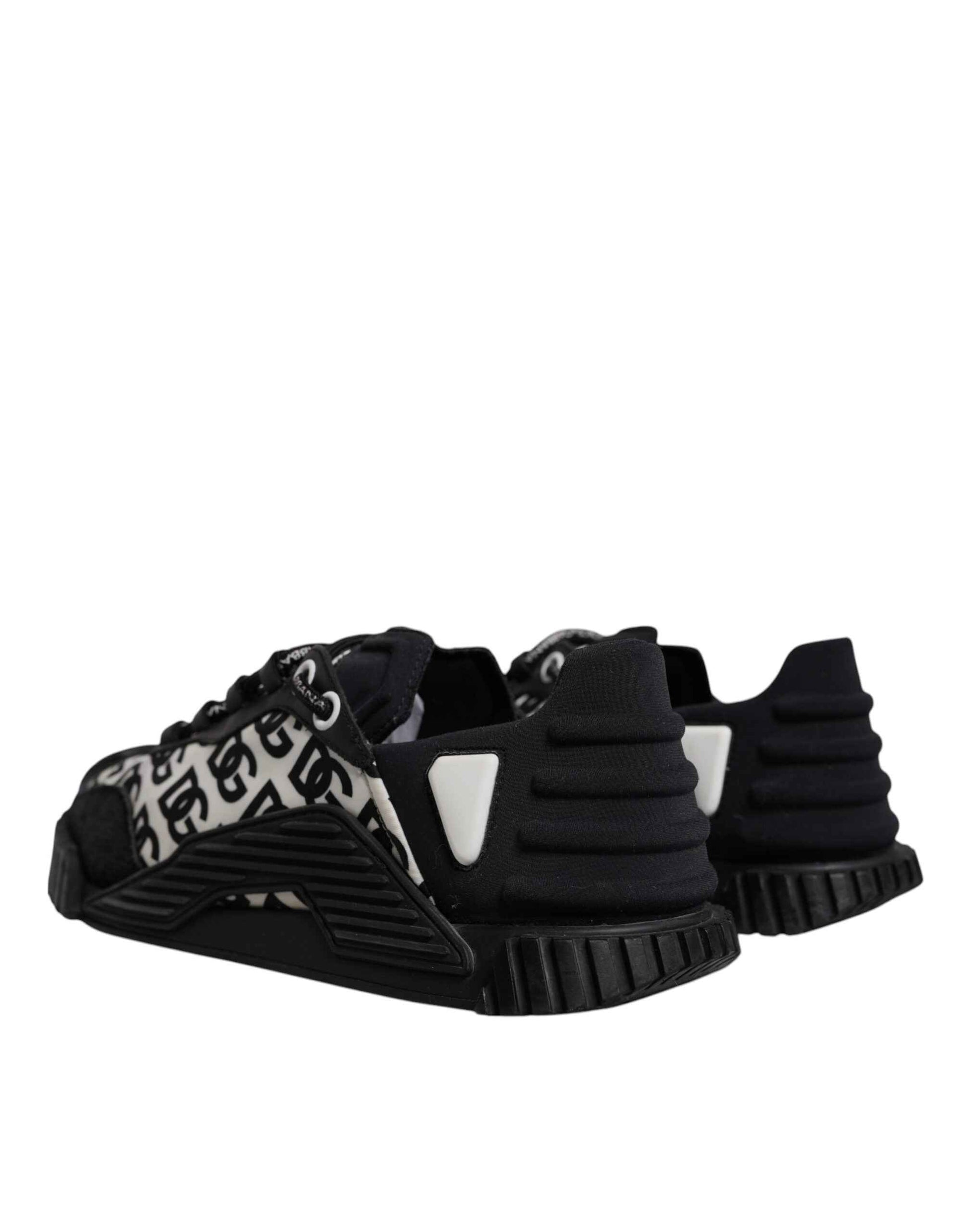 Black Logo Lace Up Low Top NS1 Sneakers Shoes