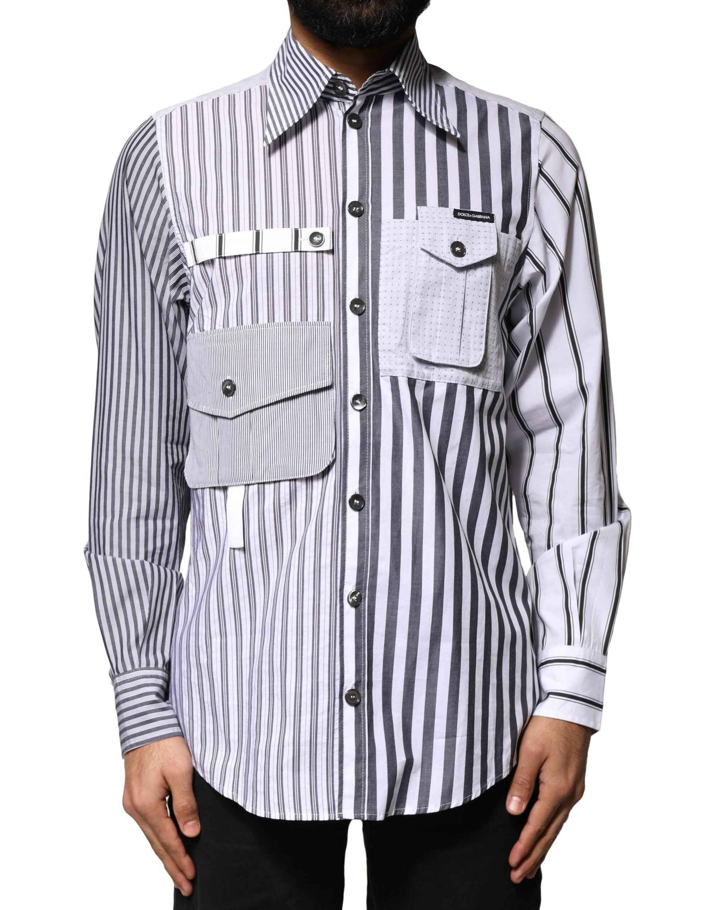 Multicolor Striped Button Down Casual Shirt