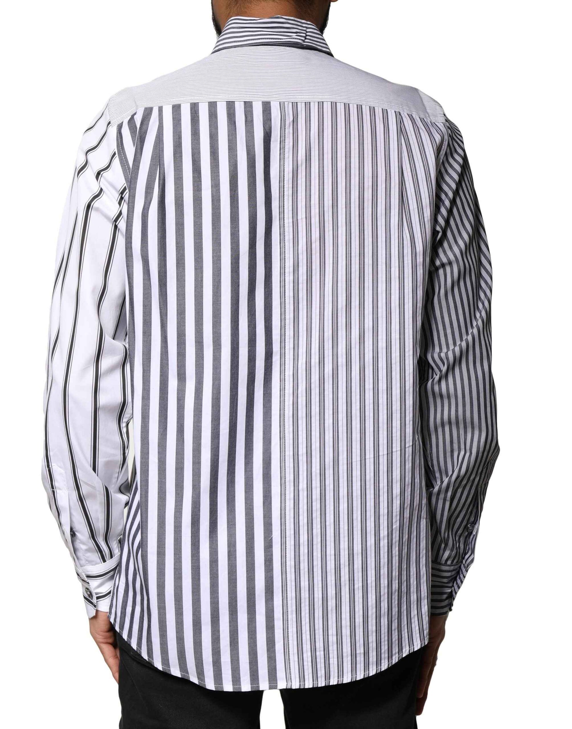 Multicolor Striped Button Down Casual Shirt