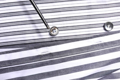 Multicolor Striped Button Down Casual Shirt