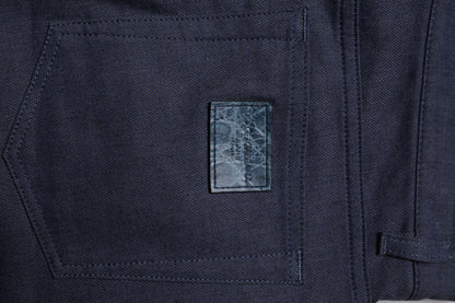 Dark Blue Cotton Stretch Skinny Denim Jeans