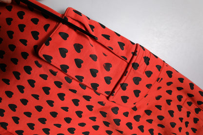 Red Hearts Cargo Jogger Men Sweatpants Pants