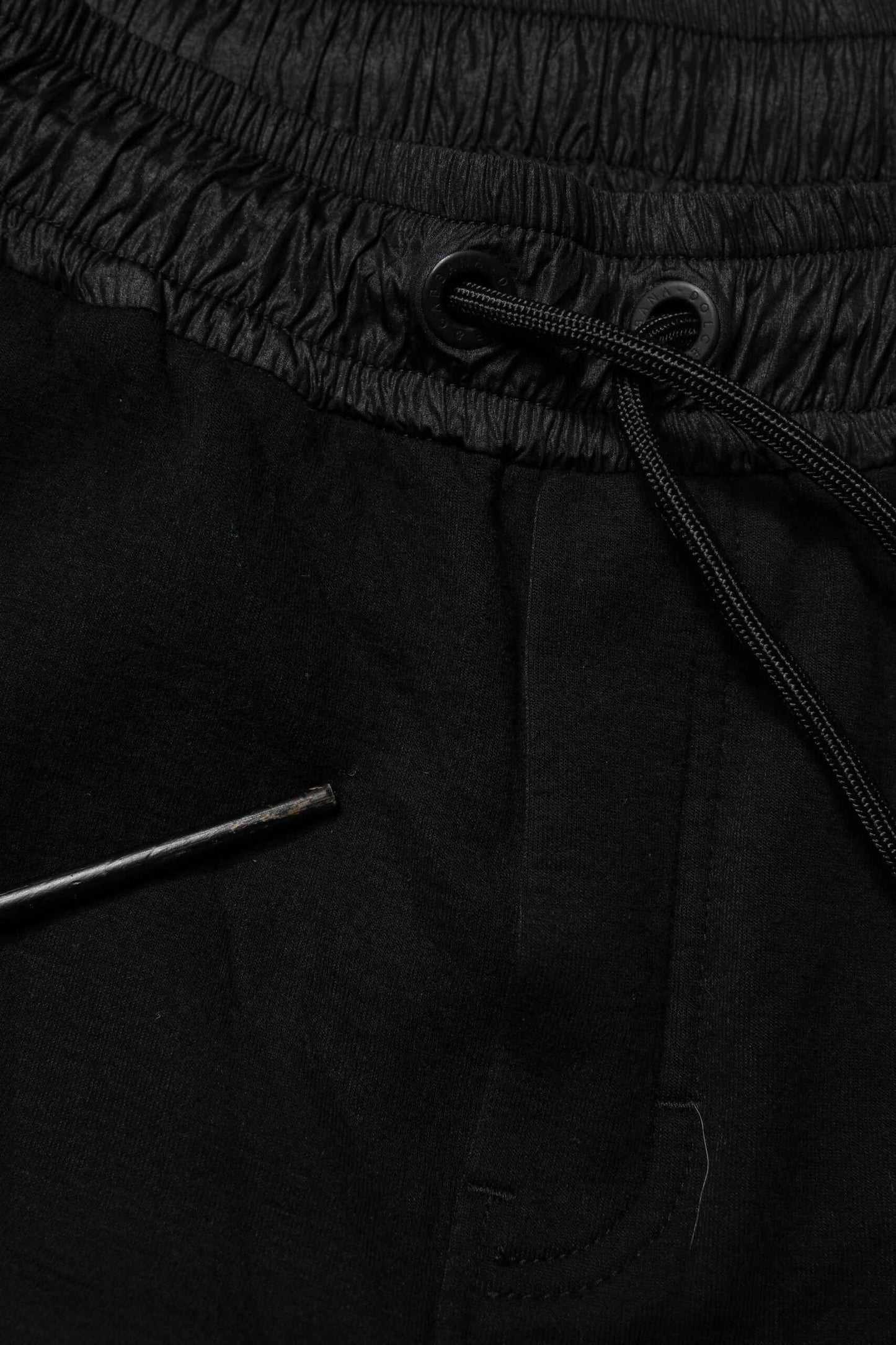 Black Cotton Blend Men Jogger Sweatpants Pants