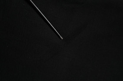 Black Cotton Blend Men Jogger Sweatpants Pants