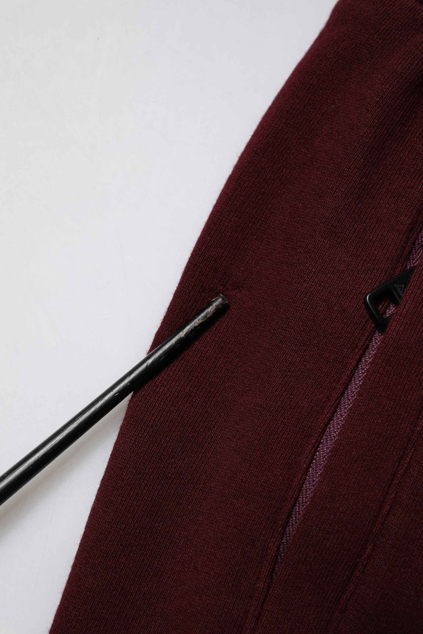Bordeaux Cotton Jogger Men Sweatpants Pants
