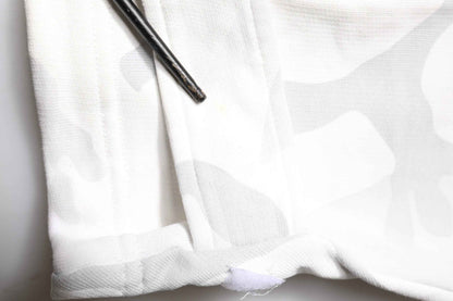 White Camouflage Cargo Jogger Sweatpants Pants