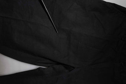 Black Cotton Stretch Skinny Dress Formal Pants