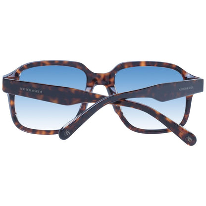 Brown Metal Sunglasses