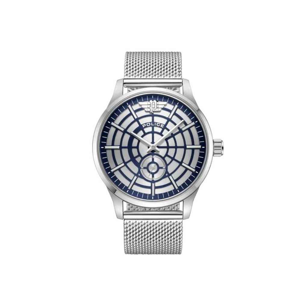Gray Stainless Steel Dress Watch
