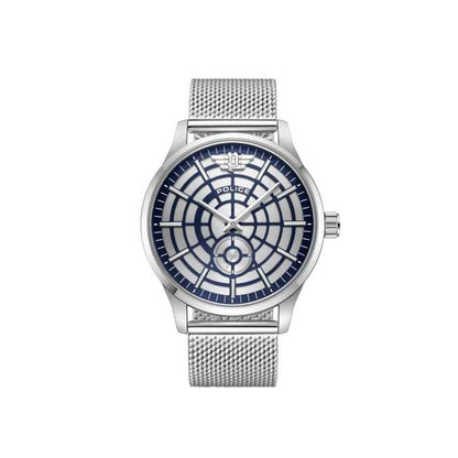 Gray Stainless Steel Dress Watch