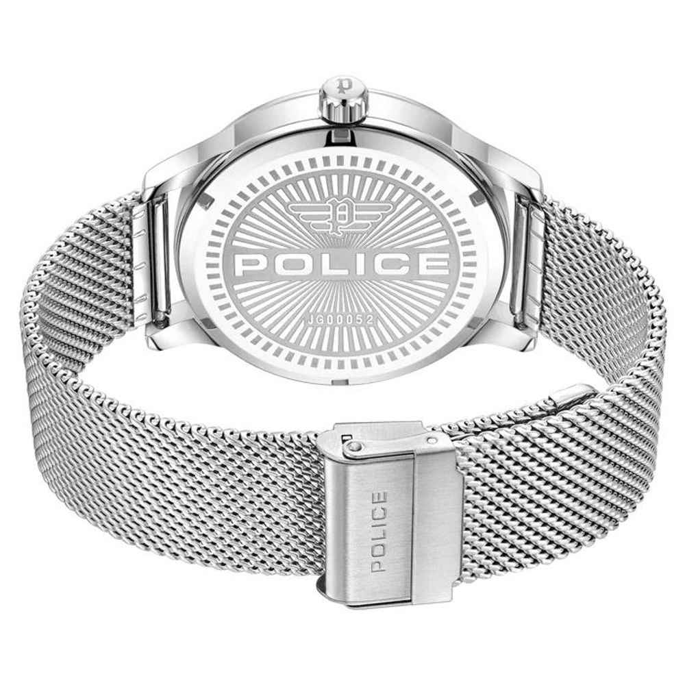 Gray Stainless Steel Dress Watch