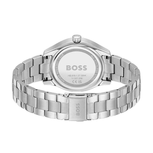 Silver Stainless Steel Dress Watch