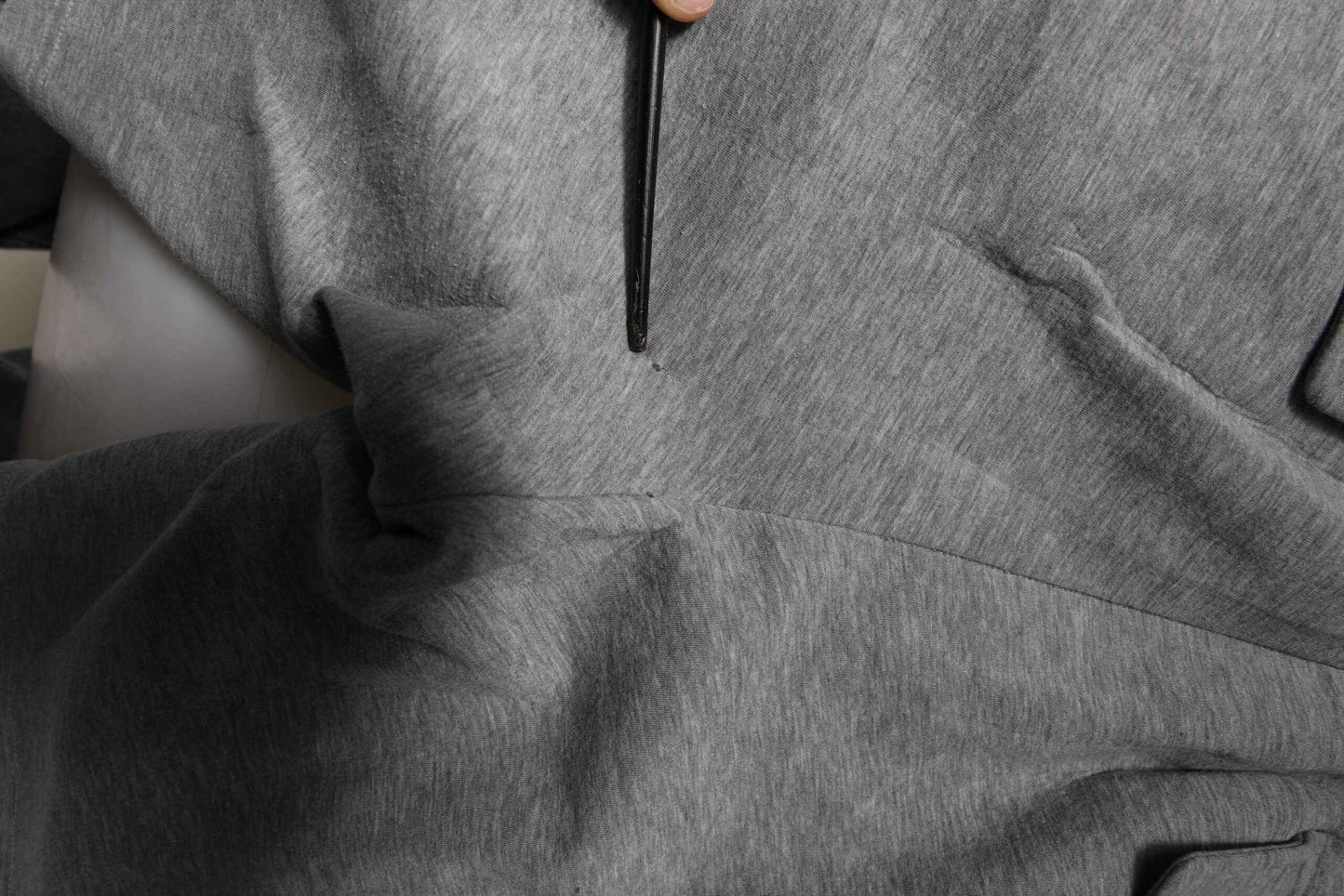 Gray Cotton Cargo Bermuda Sweatshorts Shorts