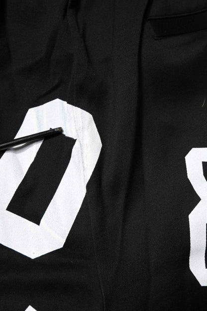 Black Logo Cotton Bermuda Sweatshorts Shorts