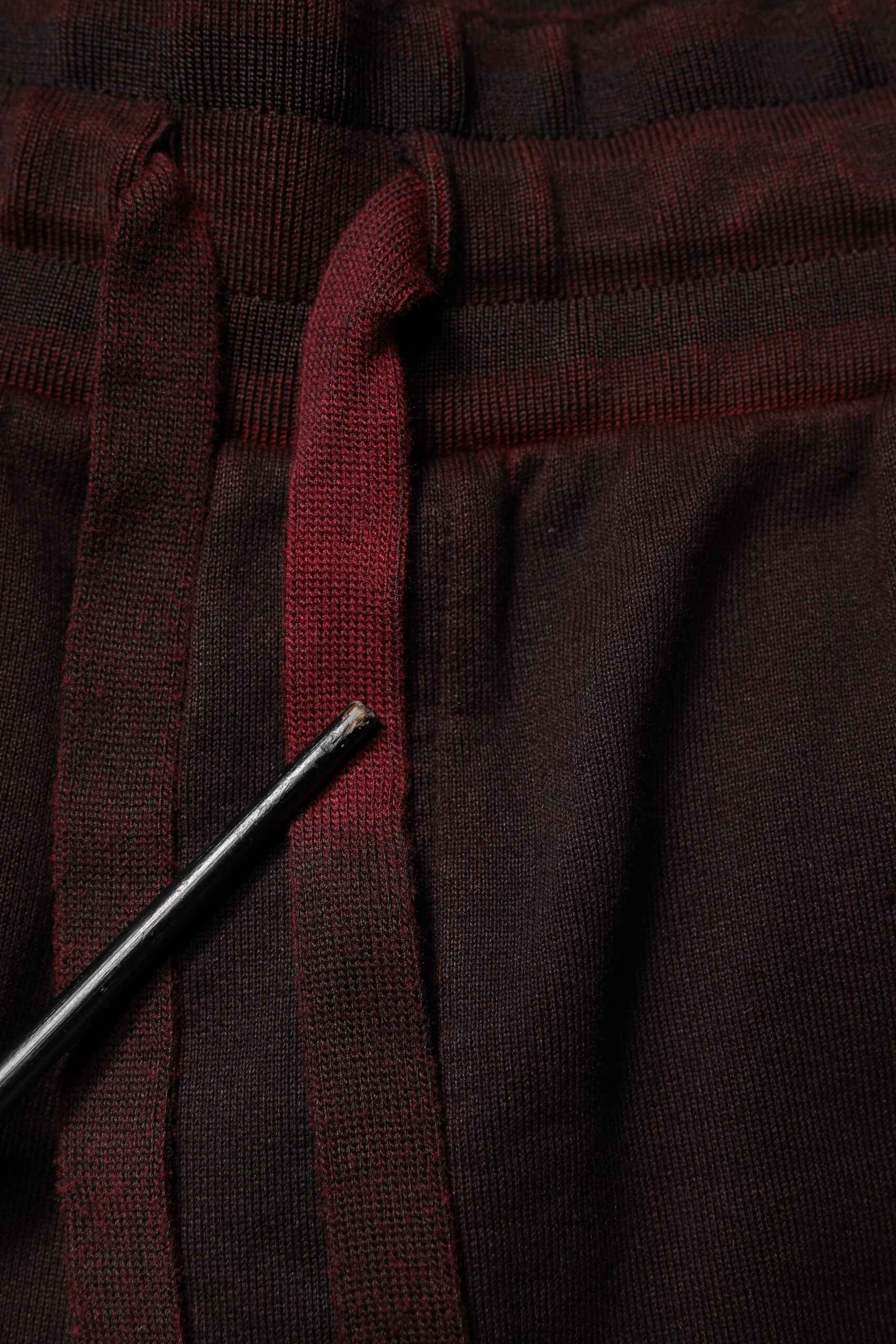 Bordeaux Cotton Bermuda Sweatshorts Shorts