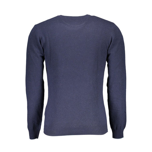 Blue Wool Men's Sweater