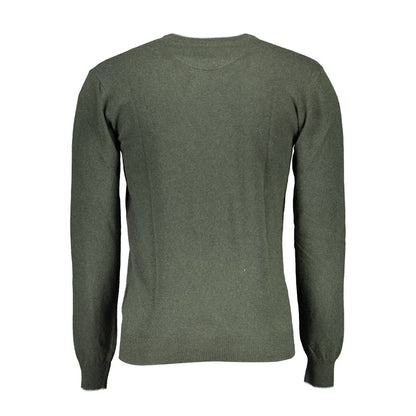 Green Wool Men's Sweater