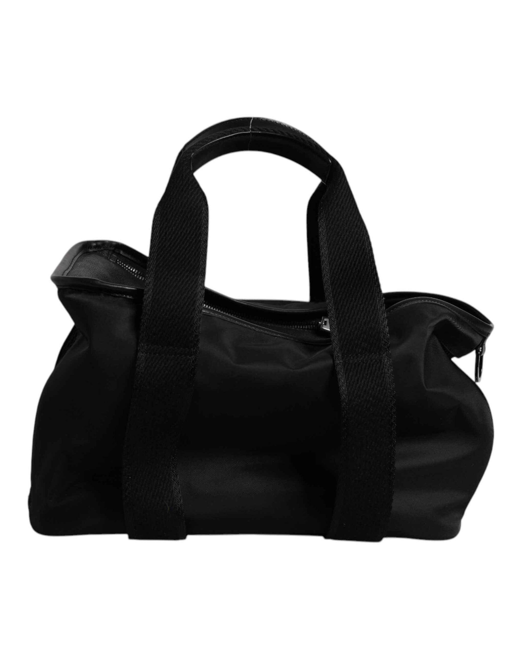 Black Shoulder Strap Pet Carry Logo Plaque Bag