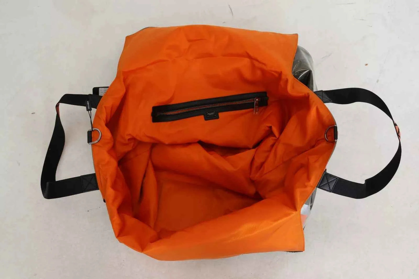 Green Fashion Expression Oversized Plastic Tote Bag