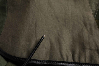 Military Green Patchwork Travel Backpack Bag