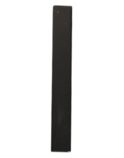 Black Tone Brass Logo Branded Tie Clip Bar