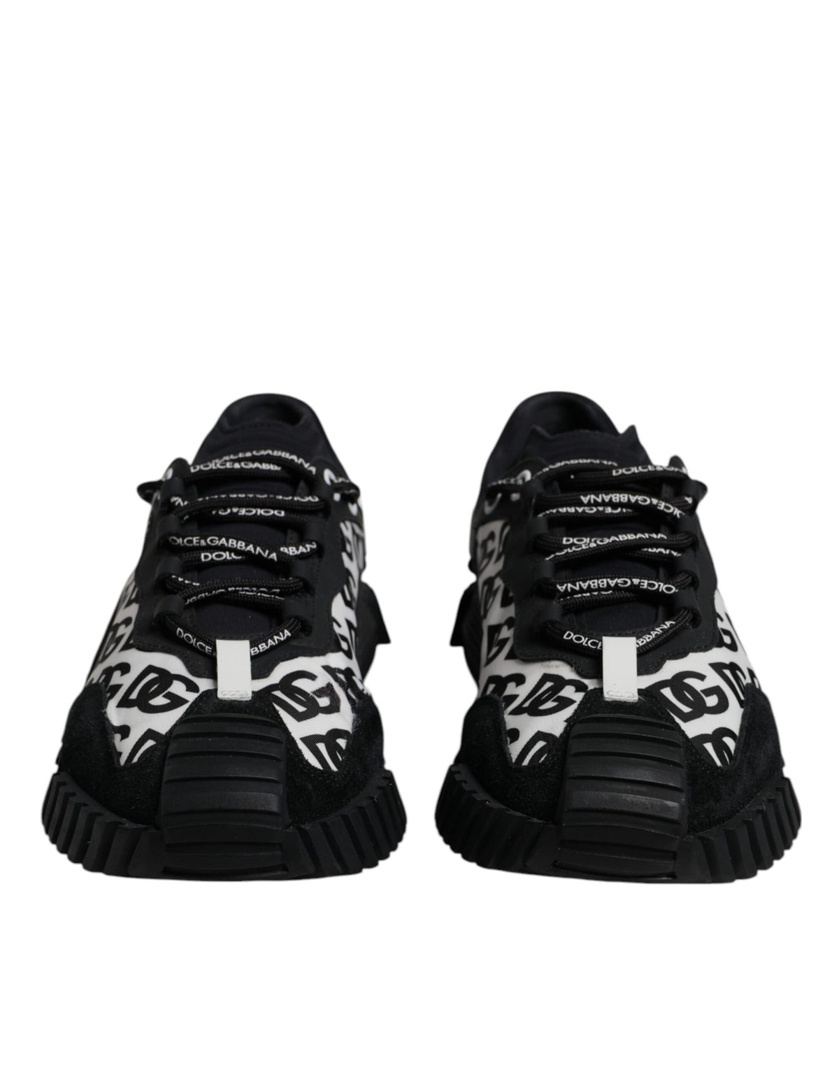 Black Logo Lace Up Low Top NS1 Sneakers Shoes