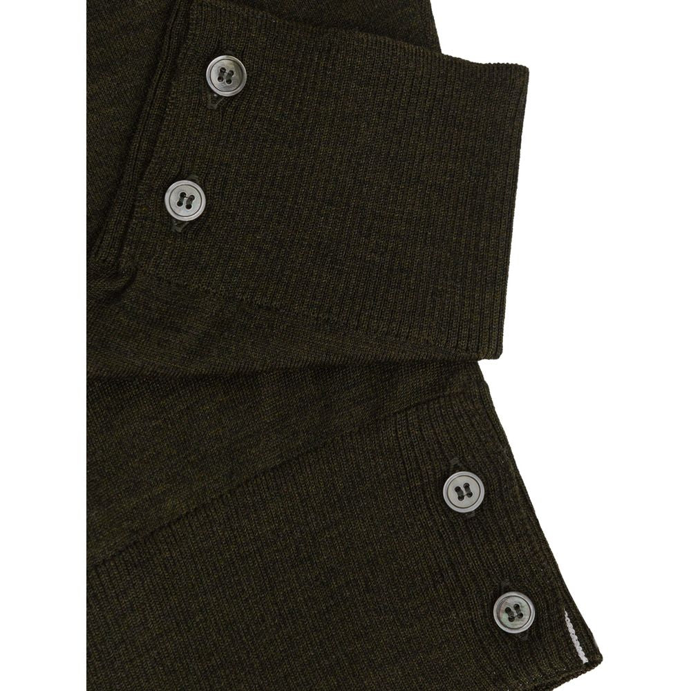 Green Wool Sweatshirt