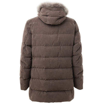Brown Cotton Bomber