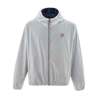 Gray Polyamide Shell Jacket