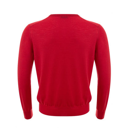Red Wool Sweatshirt