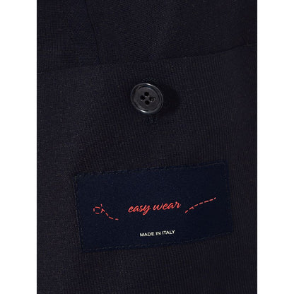 Blue Cotton Blazer