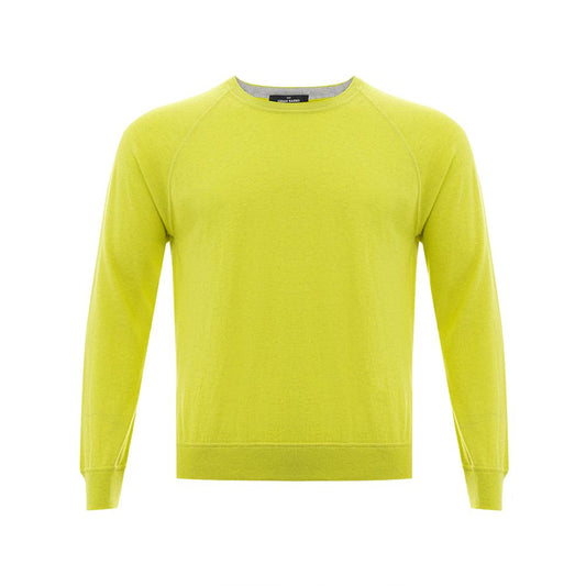 Yellow Cotton Sweatshirt