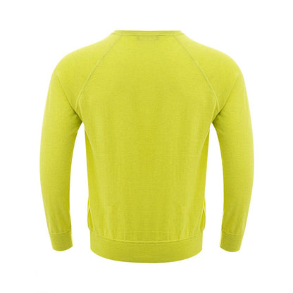 Yellow Cotton Sweatshirt