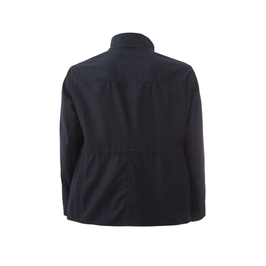 Blue Wool Coat