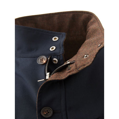 Blue Wool Coat
