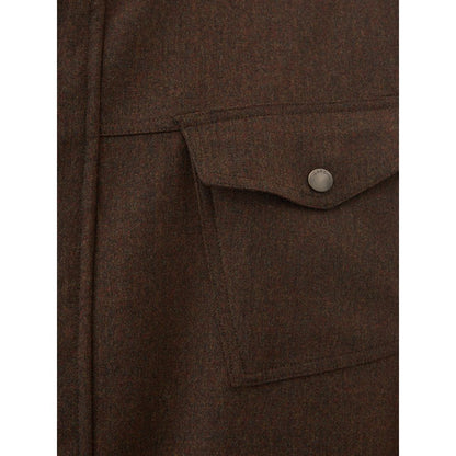 Blue Wool Coat