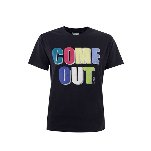 Black Cotton T-Shirt