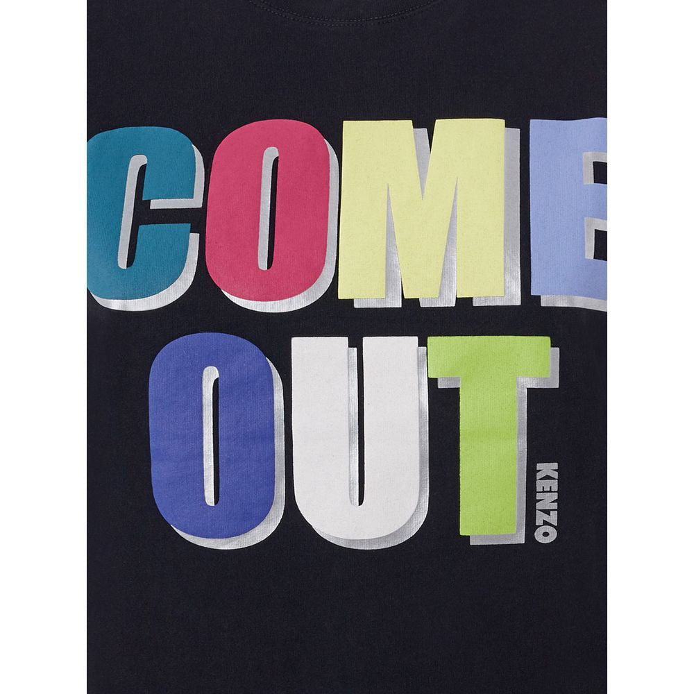 Black Cotton T-Shirt