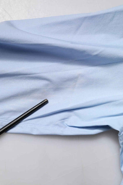 Light Blue Cotton GOLD Dress Formal Shirt