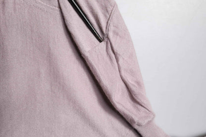 Brown Cashmere Turtleneck Pullover Sweater