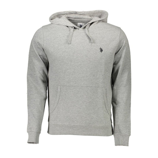 Gray Cotton Men's Sweatshirt
