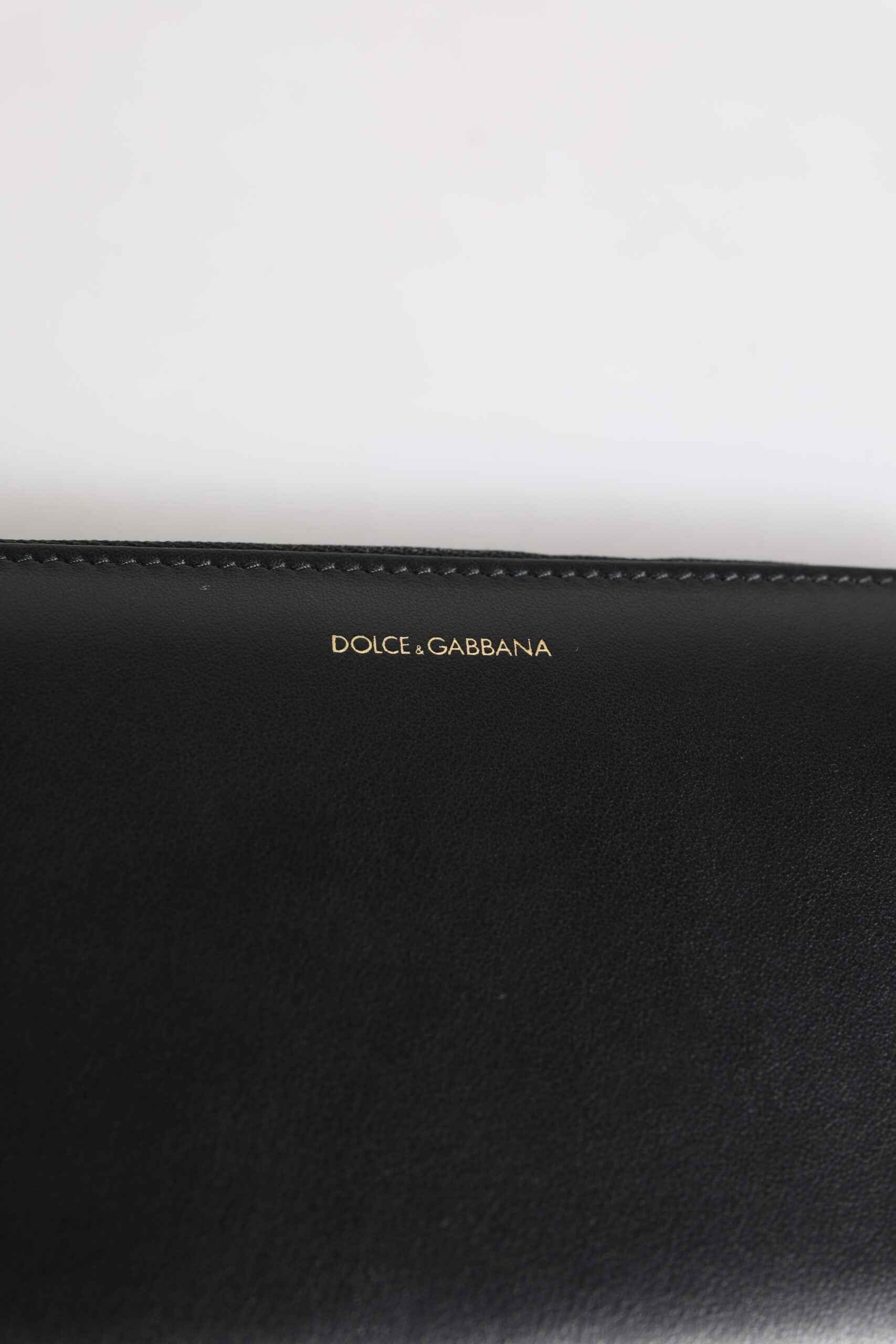 Black Blue Exotic Leather Embossed Continental Wallet
