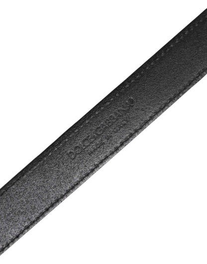 Multicolor Jacquard Leather Logo Buckle Belt