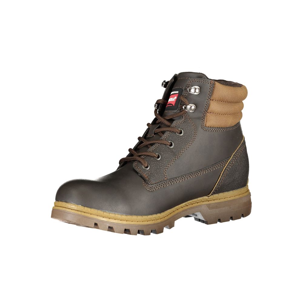 Marrone Poliuretano Men Ankle Boot