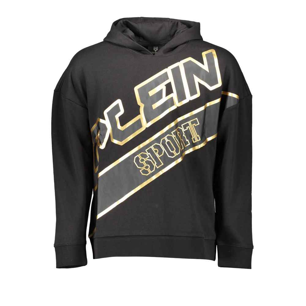 Black Cotton Sweatshirt