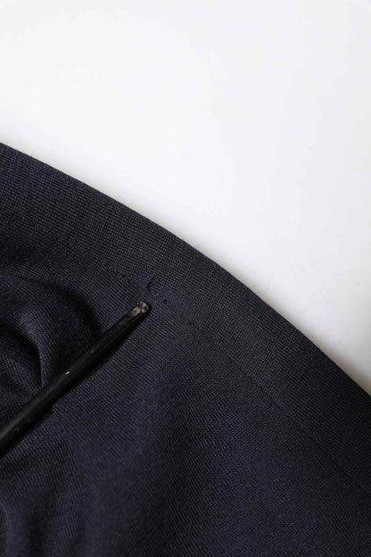 Black Wool Single Breasted Coat Suit Blazer