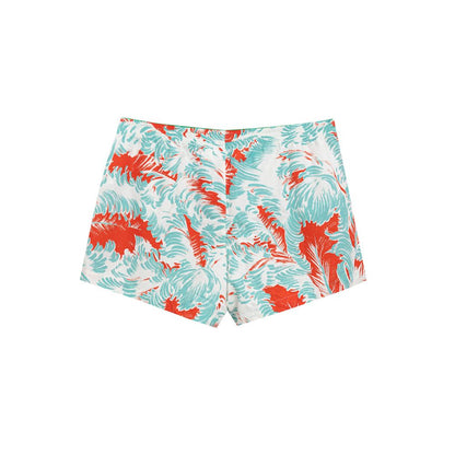 White Polyamide Swim Shorts