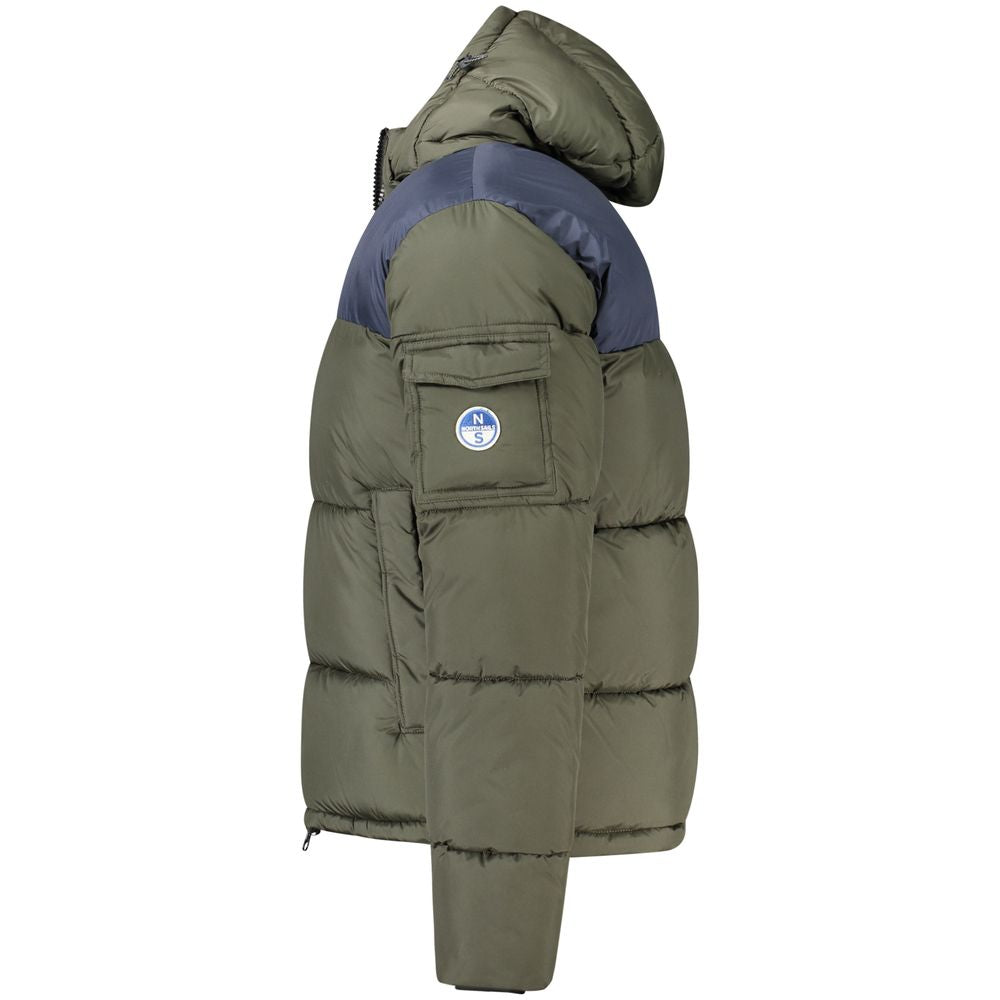 Verde Polyester Men's Jacket
