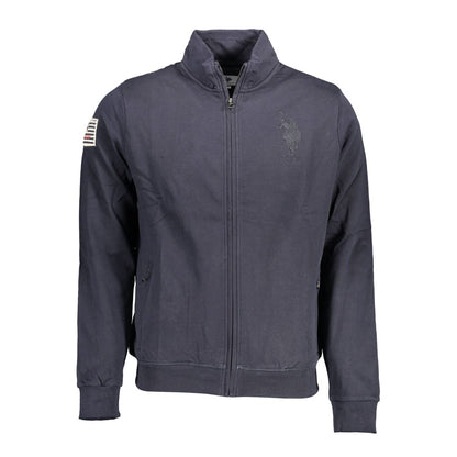 Blue Cotton Men's Sweatshirt