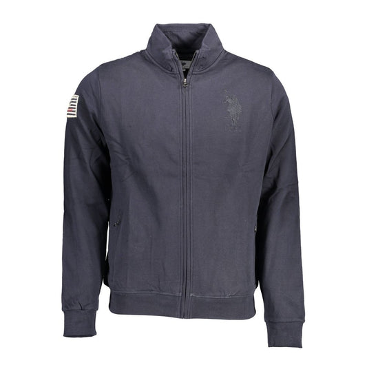 Blue Cotton Men's Sweatshirt